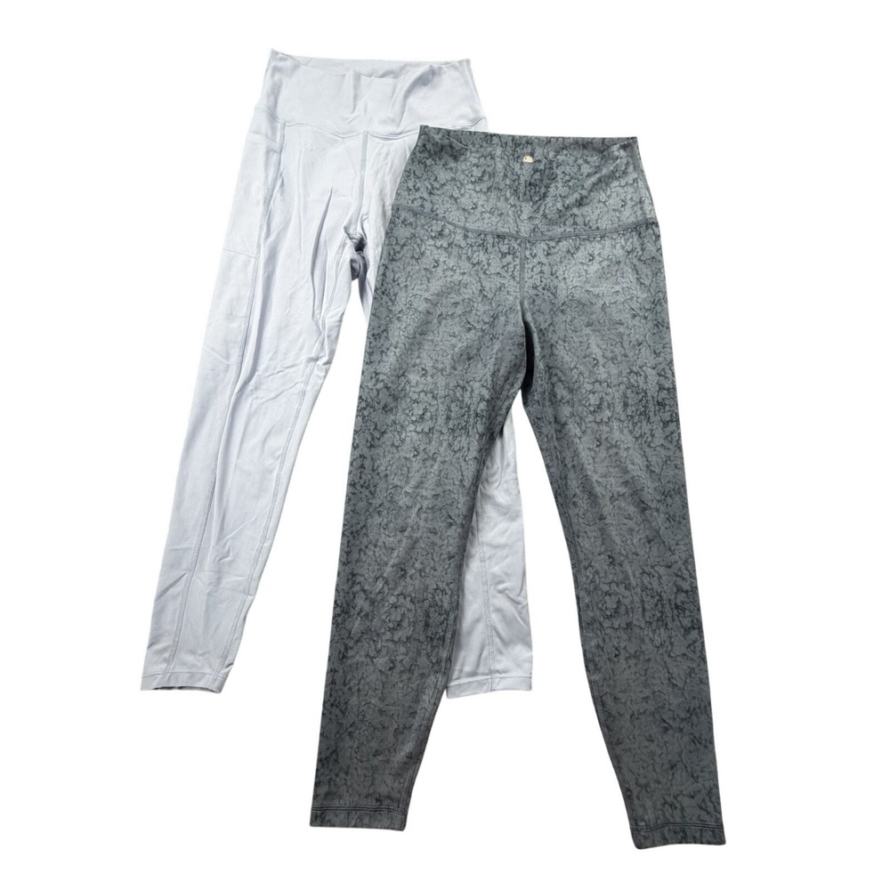 2 Pack Womens Yoga Leggings M‎ High Waisted Gym Workout Pants Bundle